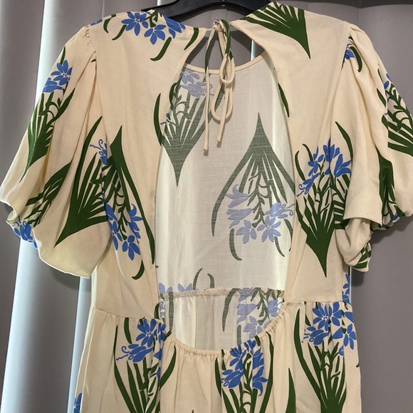 Zara floral open back dress - Picture 8 of 9